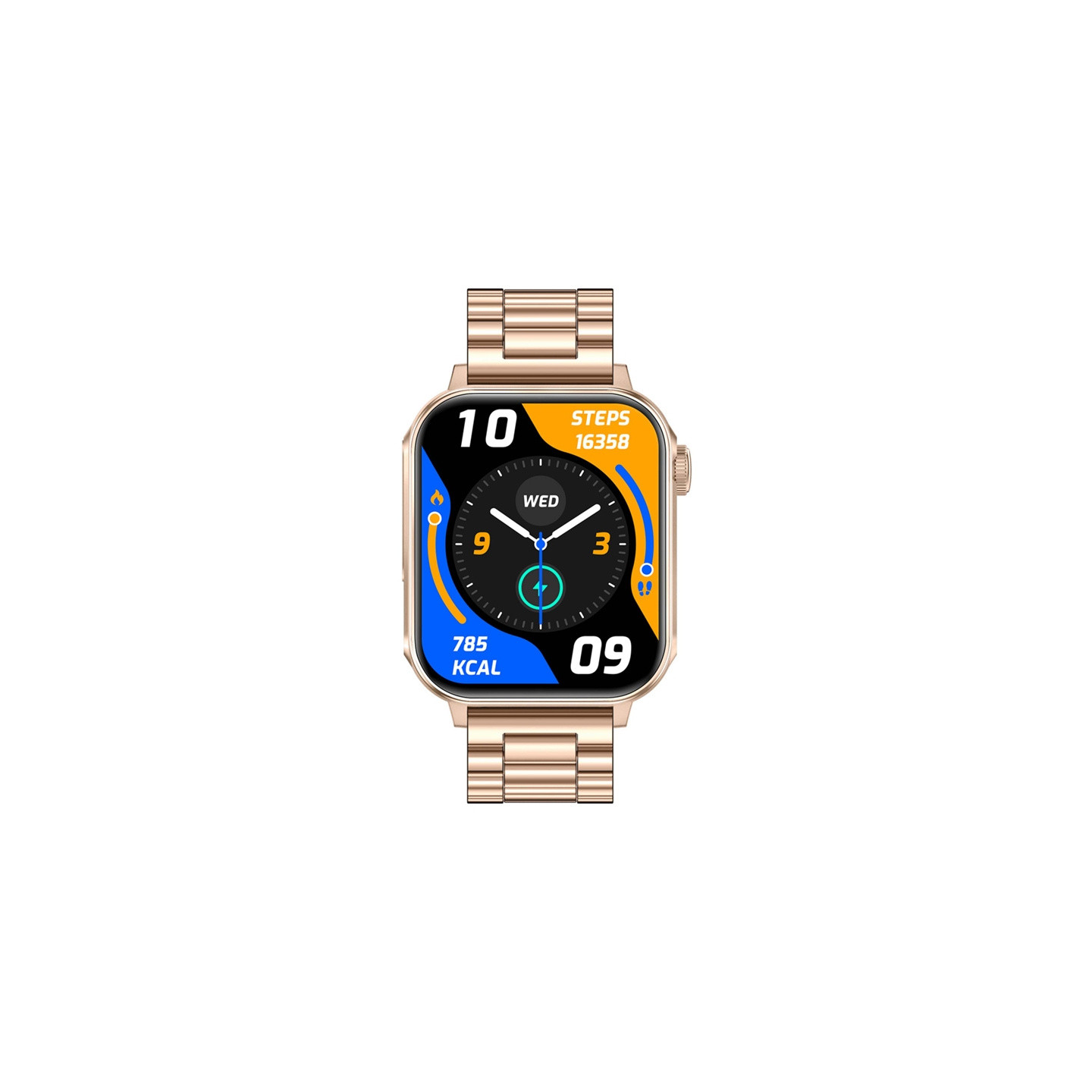 Colmi P80 smartwatch (steel-gold)
