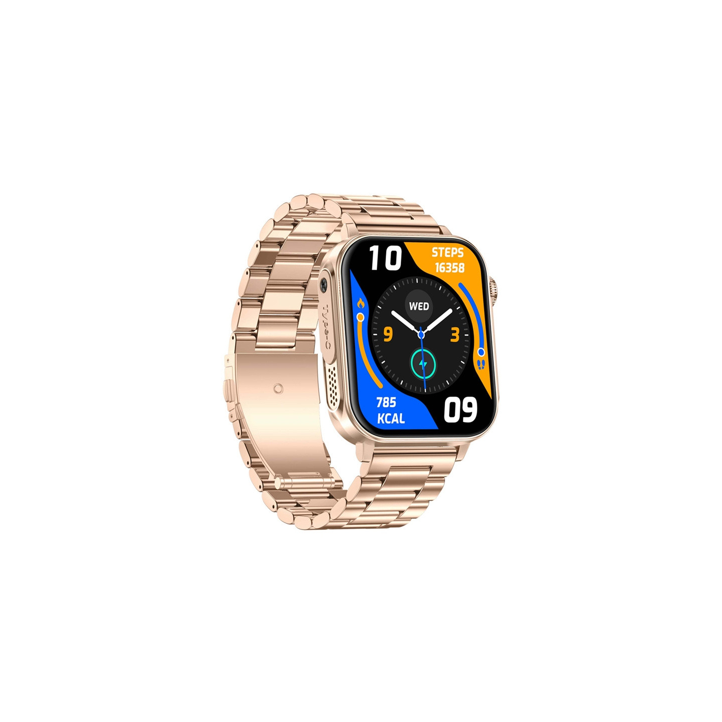 Colmi P80 smartwatch (steel-gold)