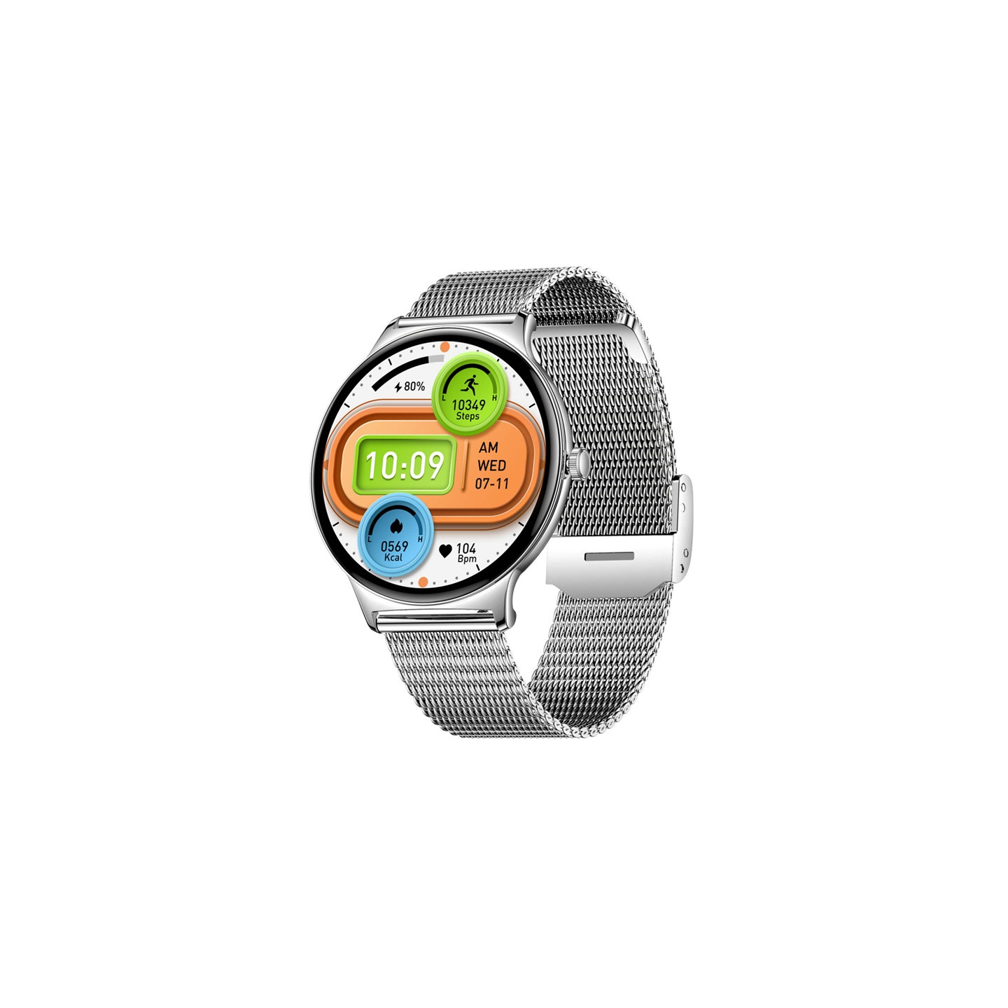 Colmi V89 smartwatch (steel silver)