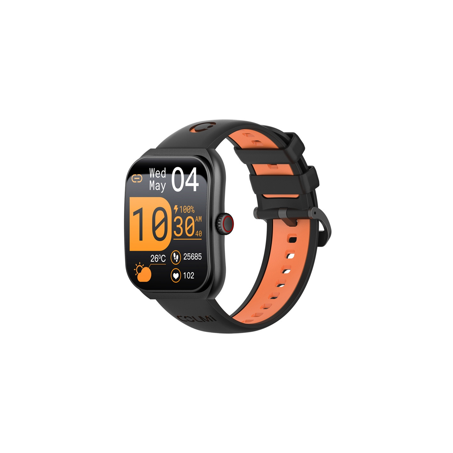 Colmi P86 Smartwatch (Black)