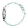 COLMI L28 Smart Watch (Silver-green + green leather strap)