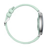 COLMI L28 Smart Watch (Silver-green + green leather strap)