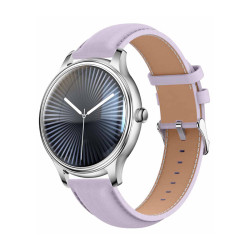 View product COLMI L28 Smart Watch (silver-purple + purple leather strap)