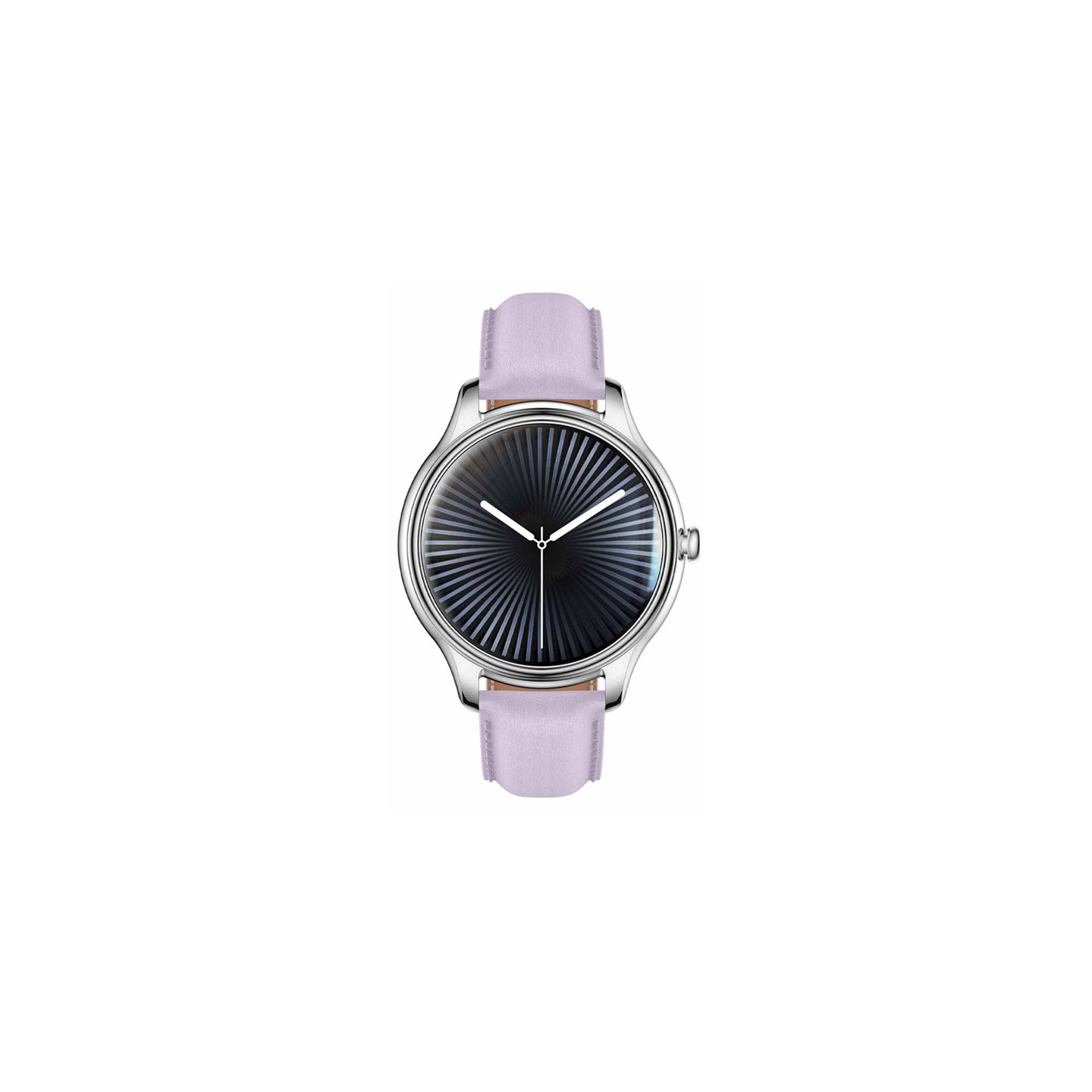 COLMI L28 Smart Watch (silver-purple + purple leather strap)