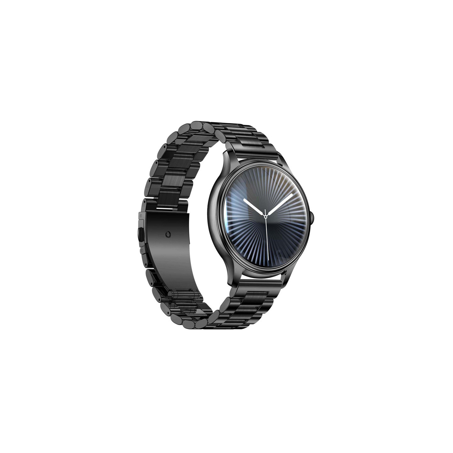 COLMI L28 Smart Watch (black + black steel strap)