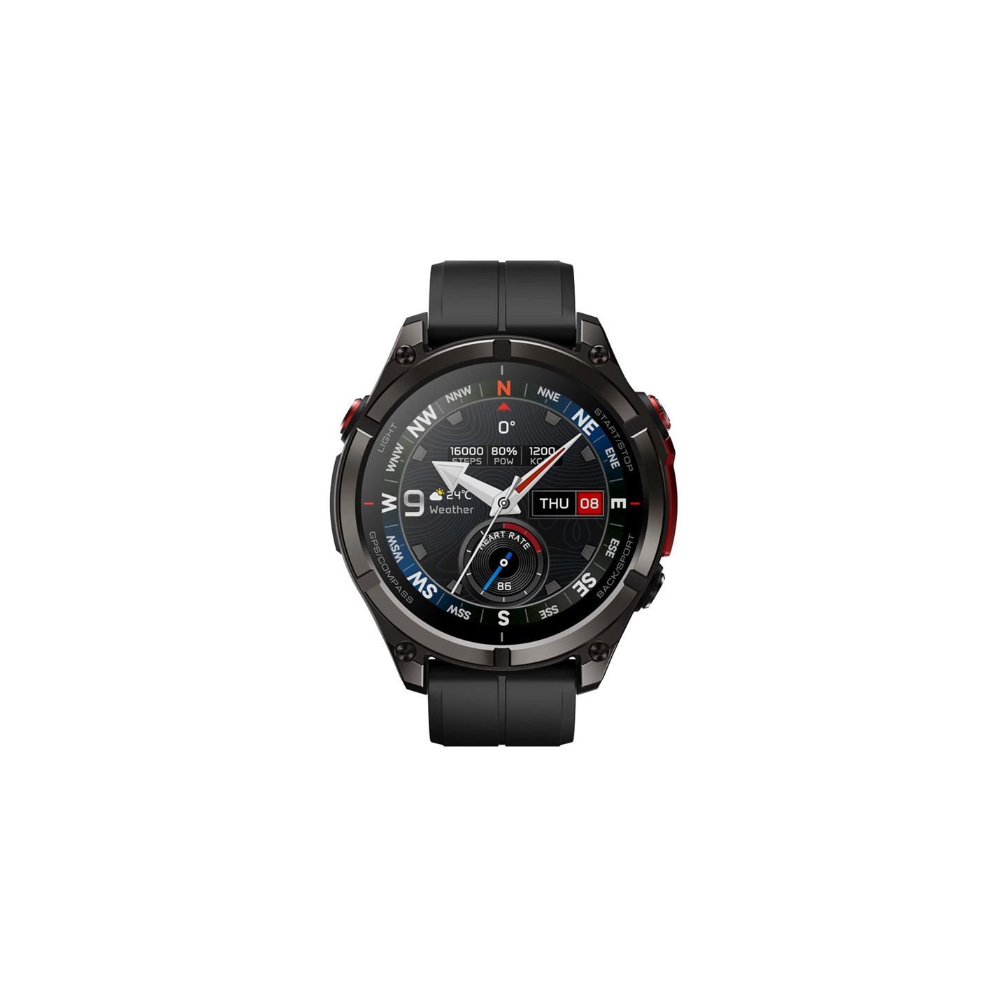 Zeblaze Stratos 4 Pro Smartwatch (Black)