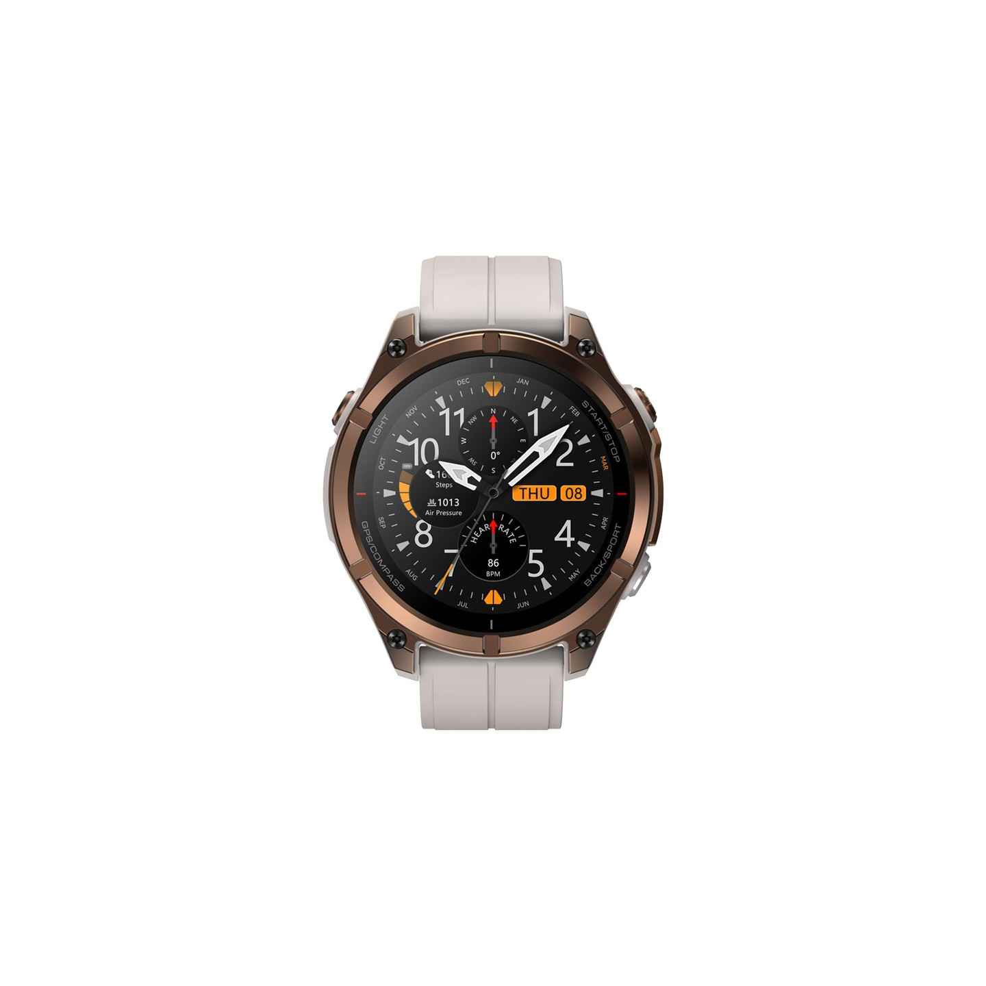 Zeblaze Stratos 4 Pro Smartwatch (Brown)