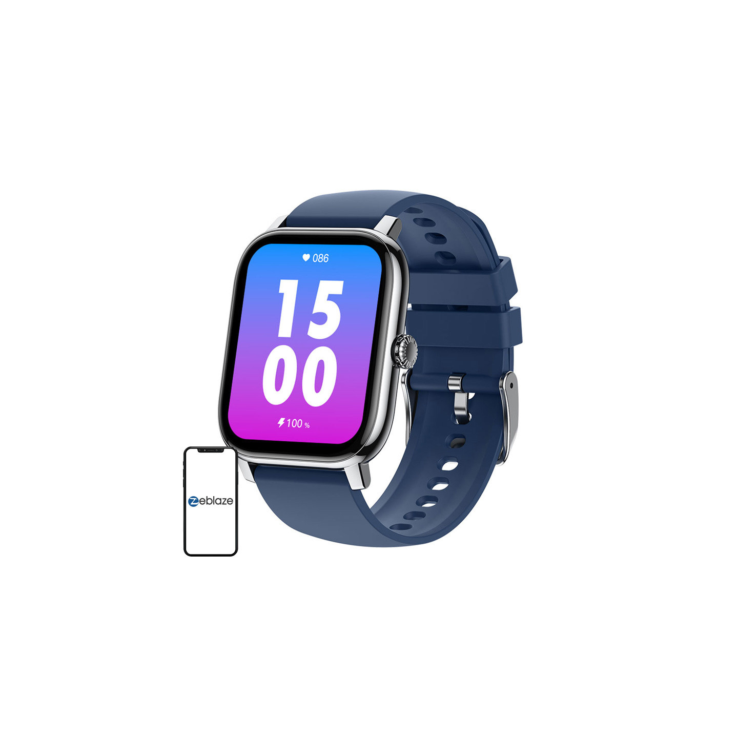 Zeblaze Btalk Pro Smartwatch (Silver)