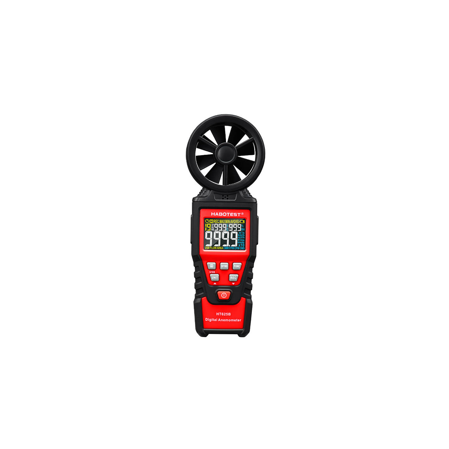 Digital Anemometer Habotest HT625B, USB
