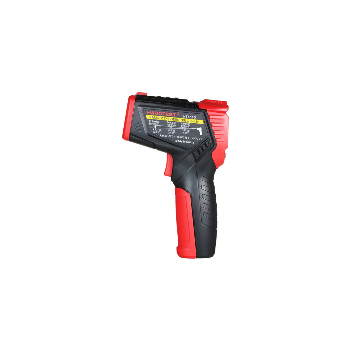 Digital Laser Pyrometer Habotest HT651D, moisture meter