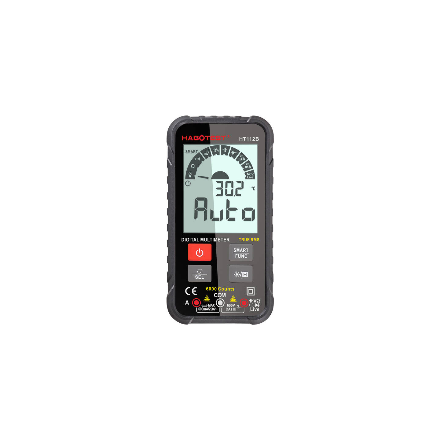 True RMS Digital Universal Multimeter Habotest HT112B