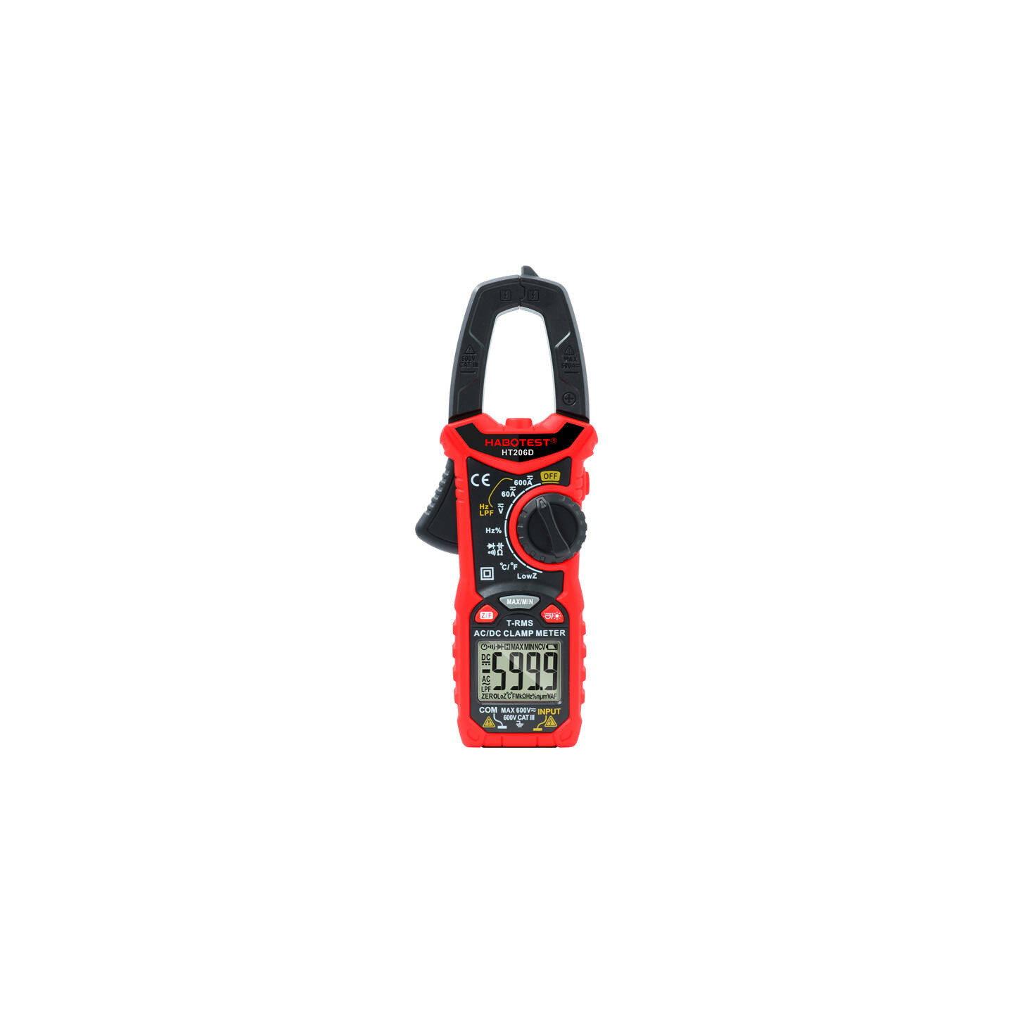 Digital Clamp Meter Habotest HT206D True RMS , NCV, LPF