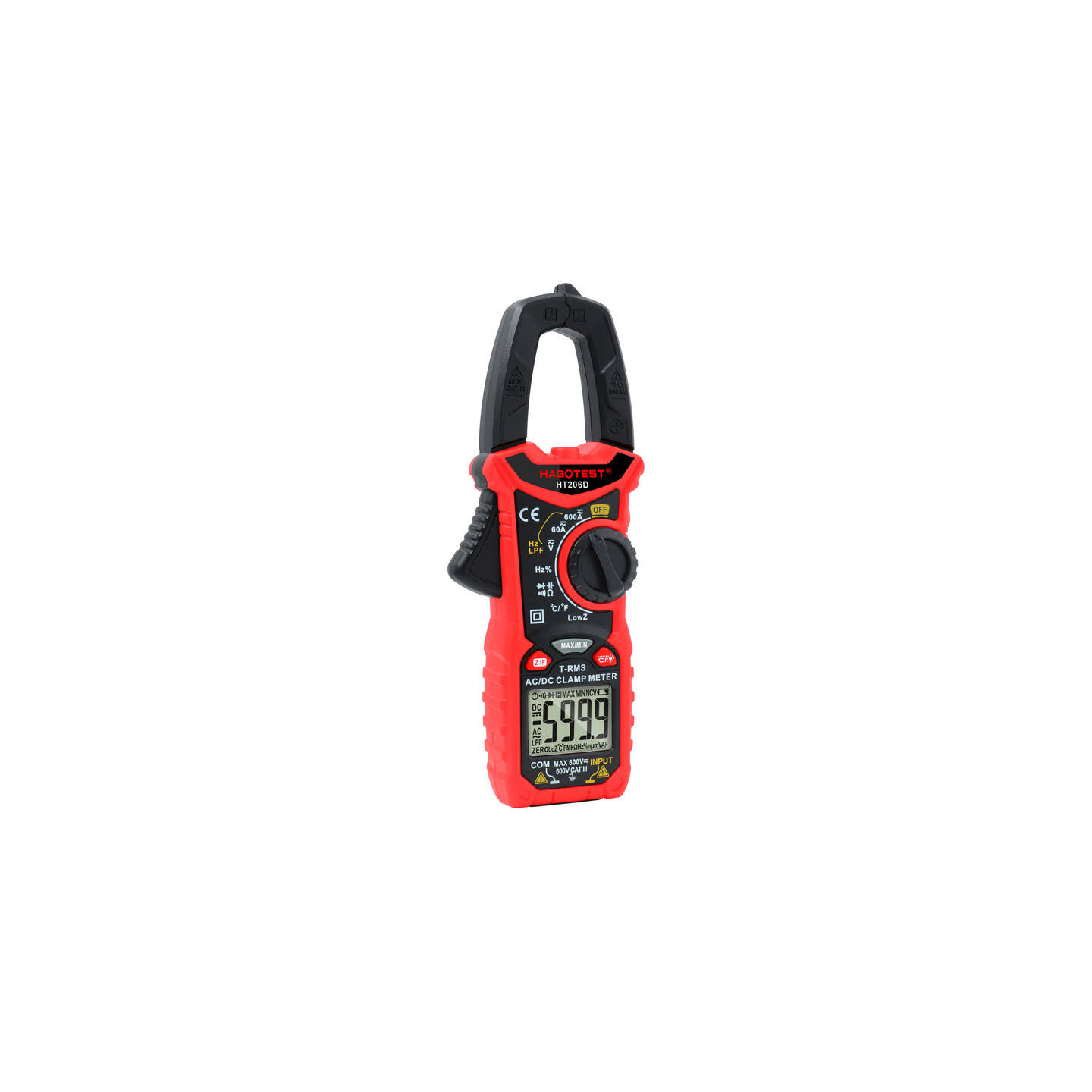 Digital Clamp Meter Habotest HT206D True RMS , NCV, LPF