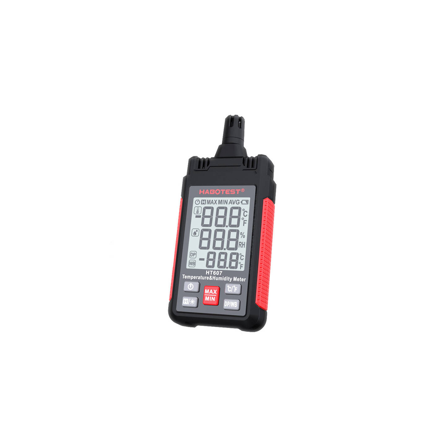 Temperature & Humidity Meter Habotest HT607