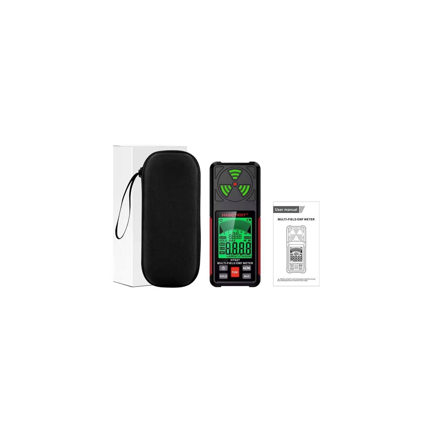 Habotest HT627 electromagnetic field meter
