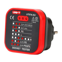 View product UNI-T UT07A-EU power outlet tester