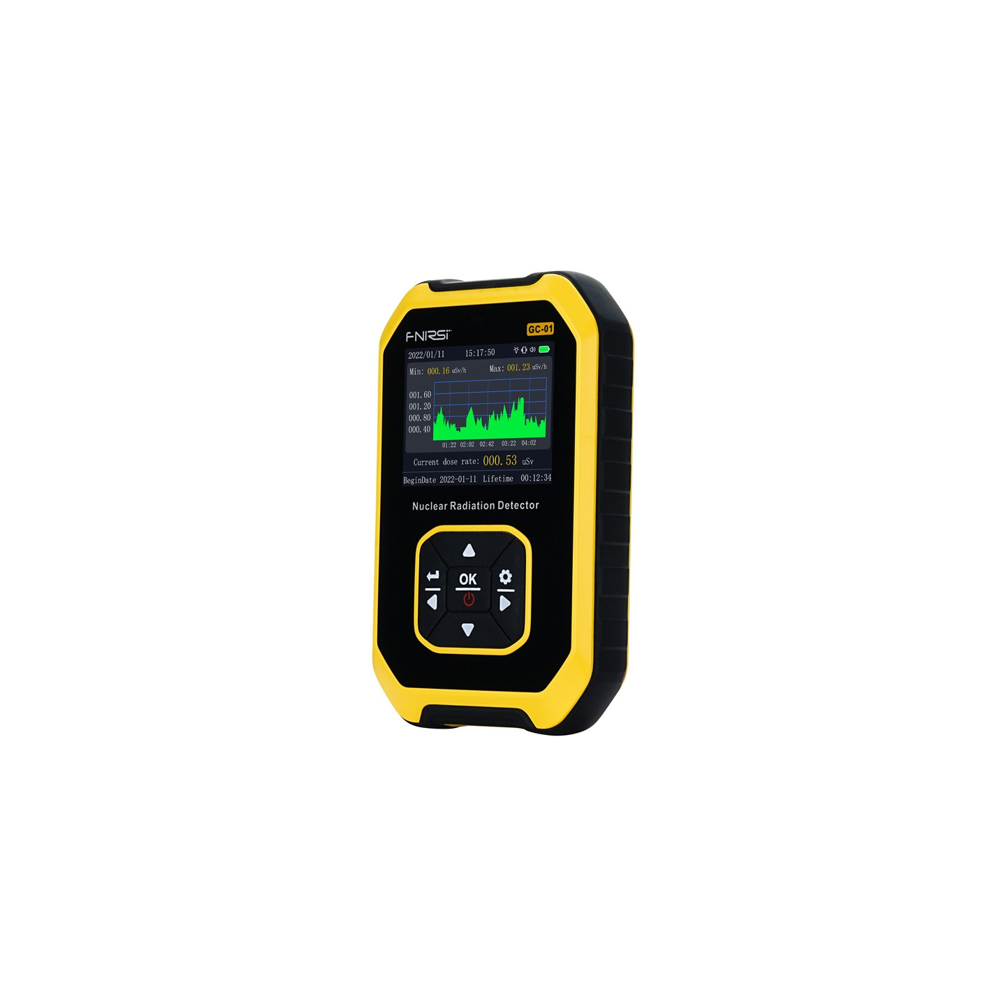 FNIRSI GC-01 nuclear radiation detector