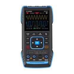 View product FNIRSI 2C53T 3-in-1 portable oscilloscope multimeter signal generator