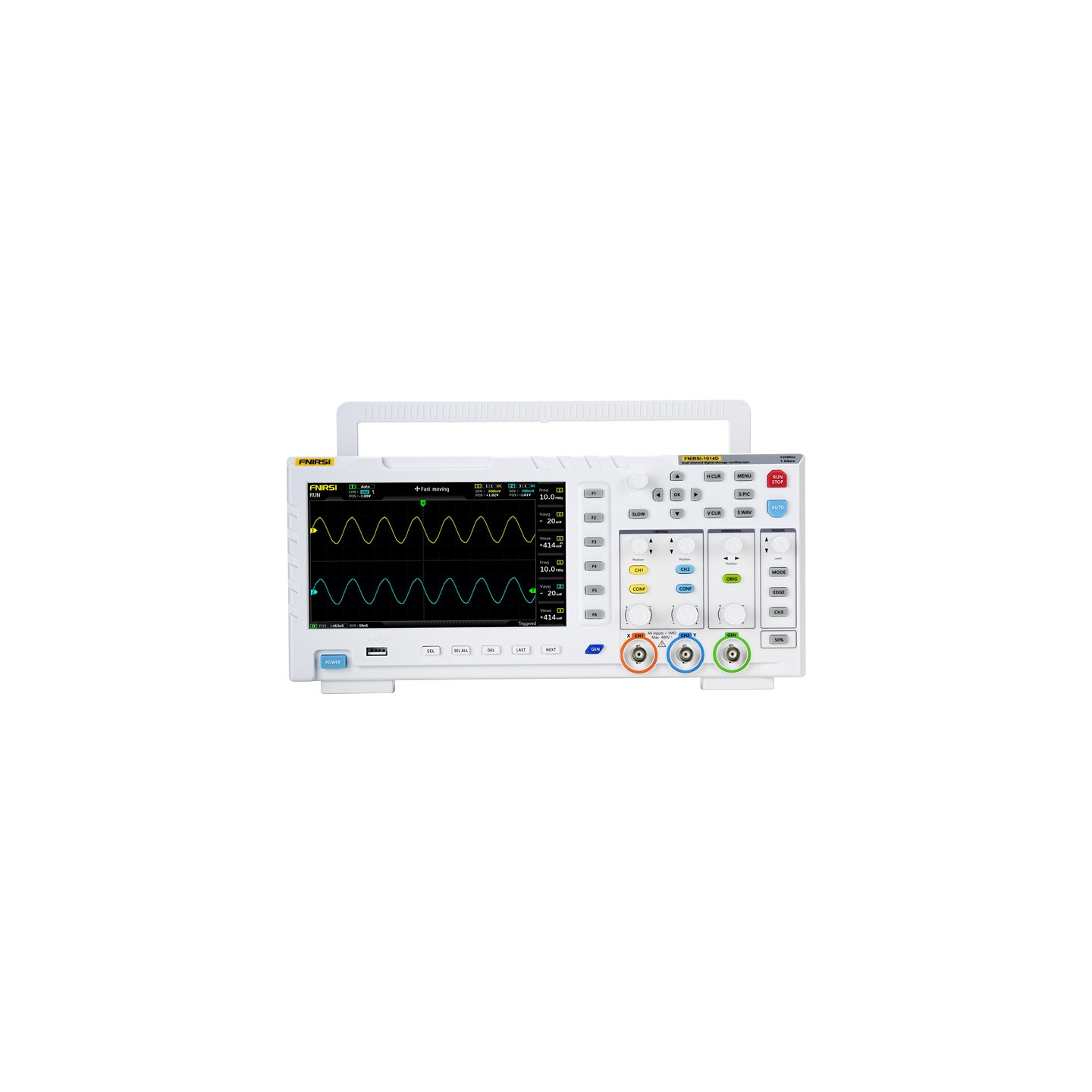 FNIRSI 1014D 2-in-1 oscilloscope signal generator