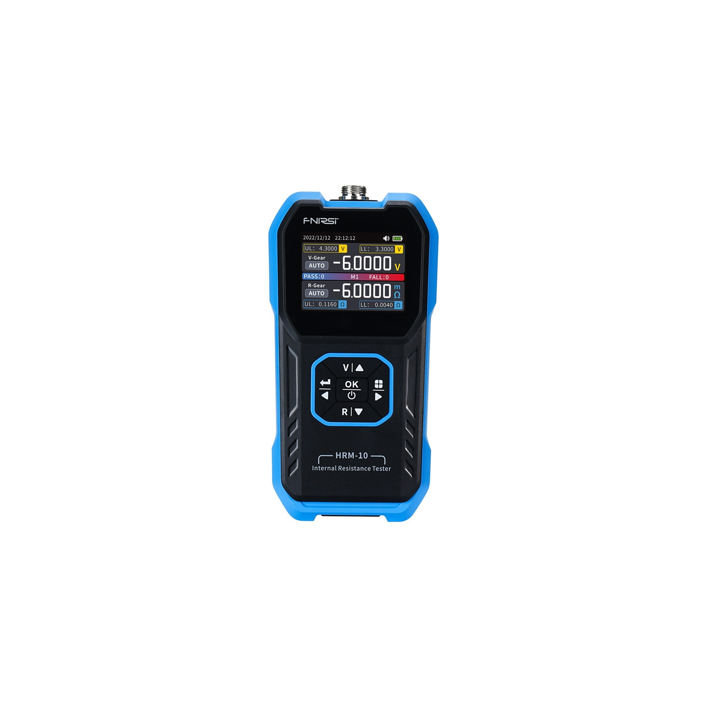 FNIRSI HRM-10 internal battery resistance meter