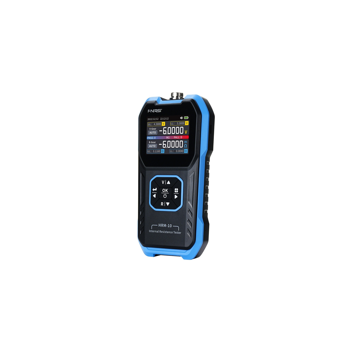 FNIRSI HRM-10 internal battery resistance meter