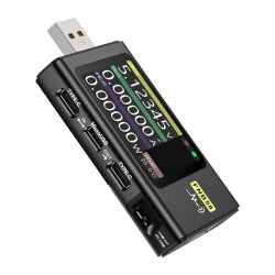 View product FNIRSI FNB58 USB Port Tester, Black