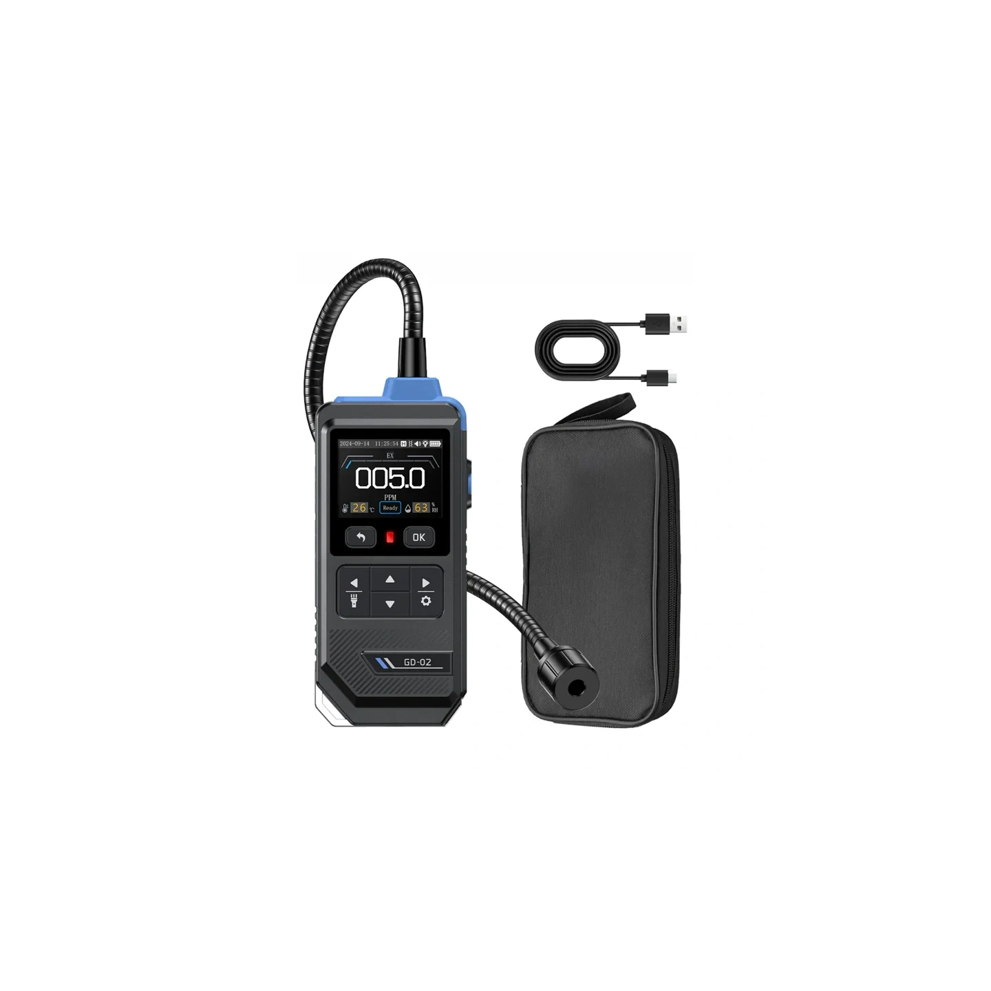 FNIRSI FPM-02 Illuminance Meter with Color Screen
