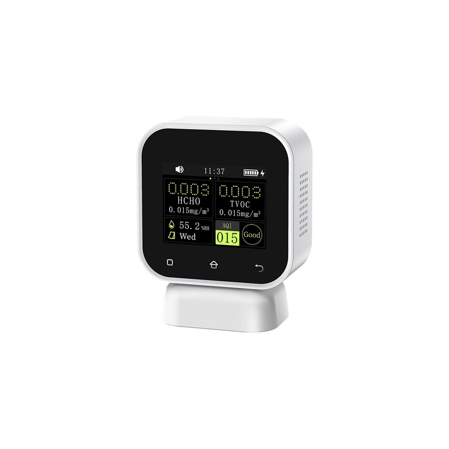 4-in-1 indoor air quality monitor Formaldehyde detector with touch screen FNIRSI SFD-02
