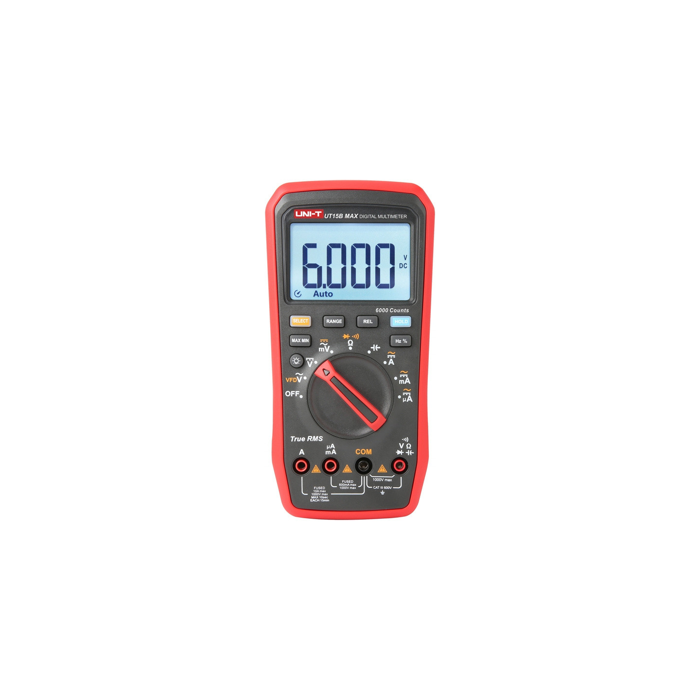 Uni-T True RMS UT15B MAX Digital Multimeter