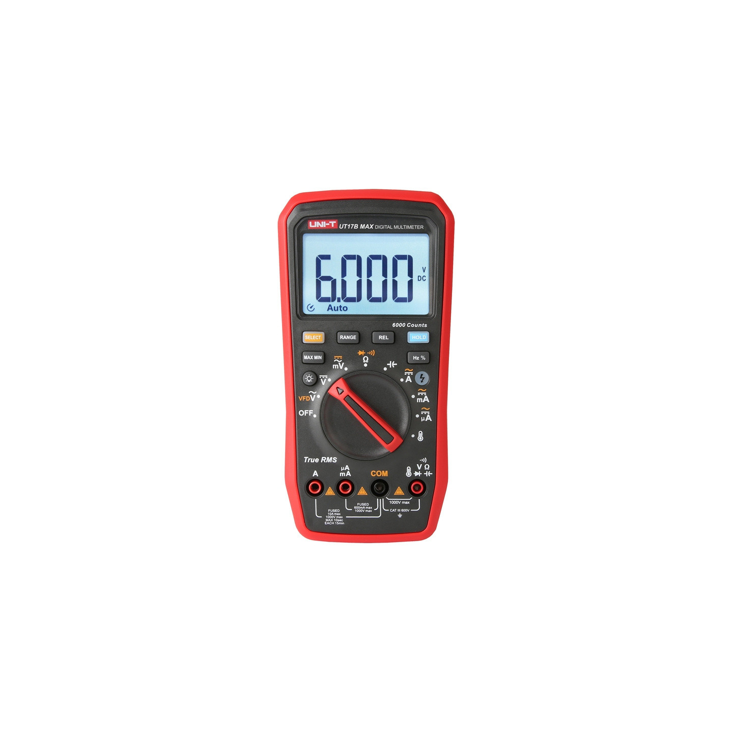 Uni-T True RMS UT17B MAX Digital Multimeter