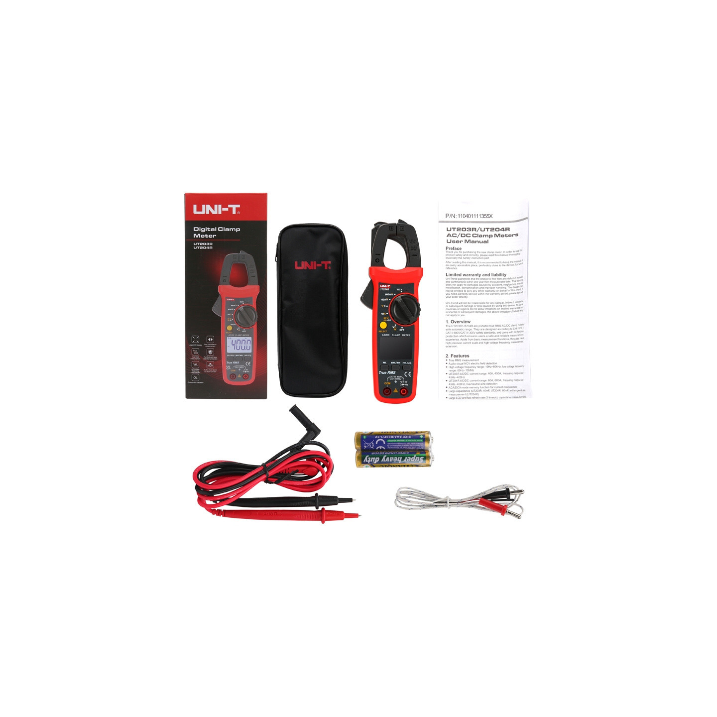 Uni-T UT204R Digital Clamp Meter