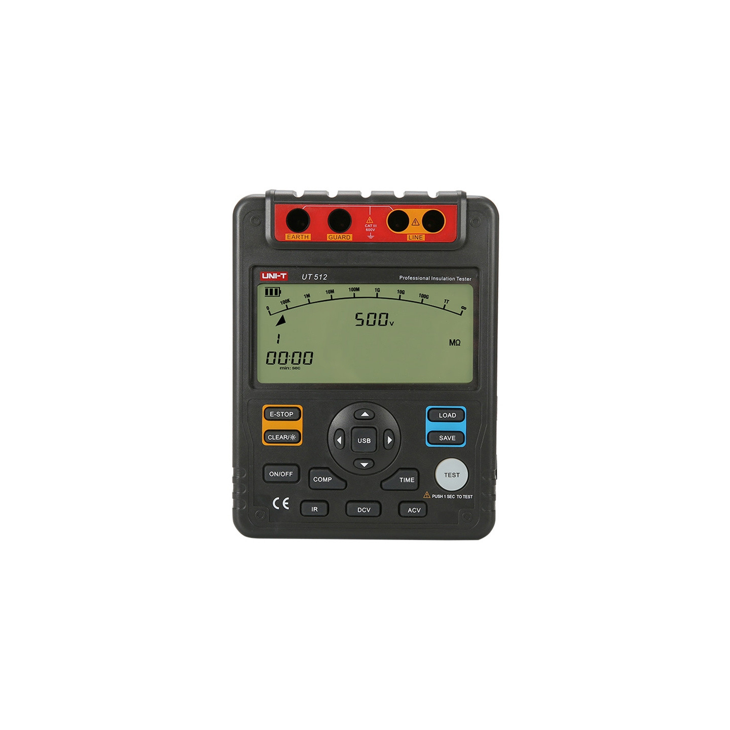 Uni-T UT512 High-Voltage Insulation Resistance Tester