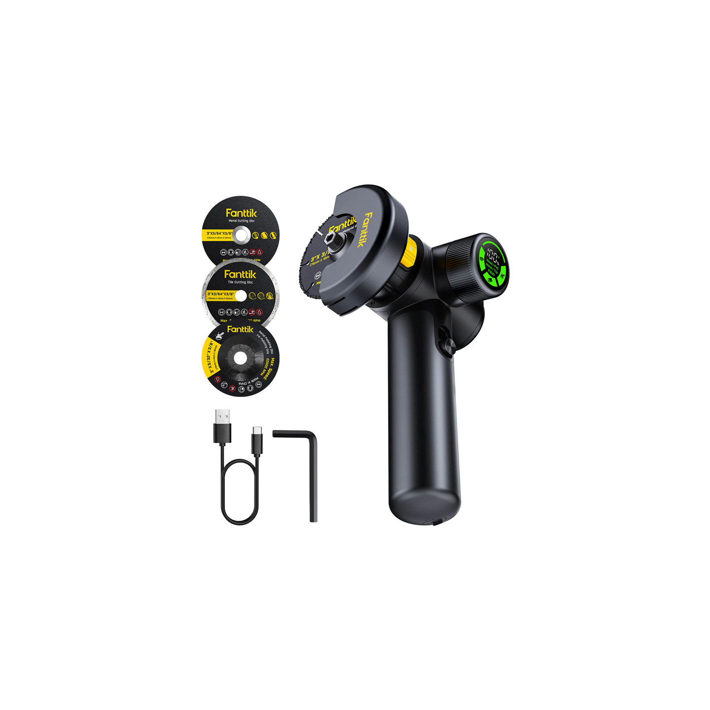 Fanttik M10 Ace cordless angle grinder