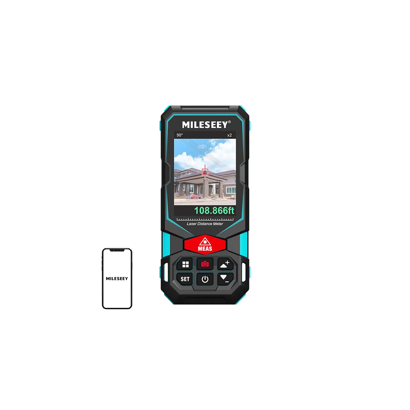 Mileseey S7 Laser Rangefinder with 100m Camera