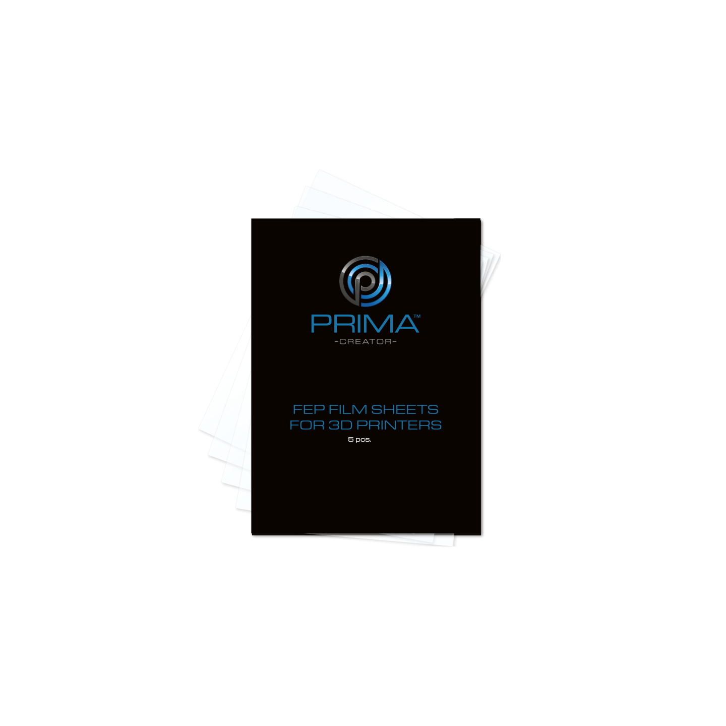 PrimaCreator FEP Film Sheets for 3D Printers - 140 x 200 mm - 5-pack