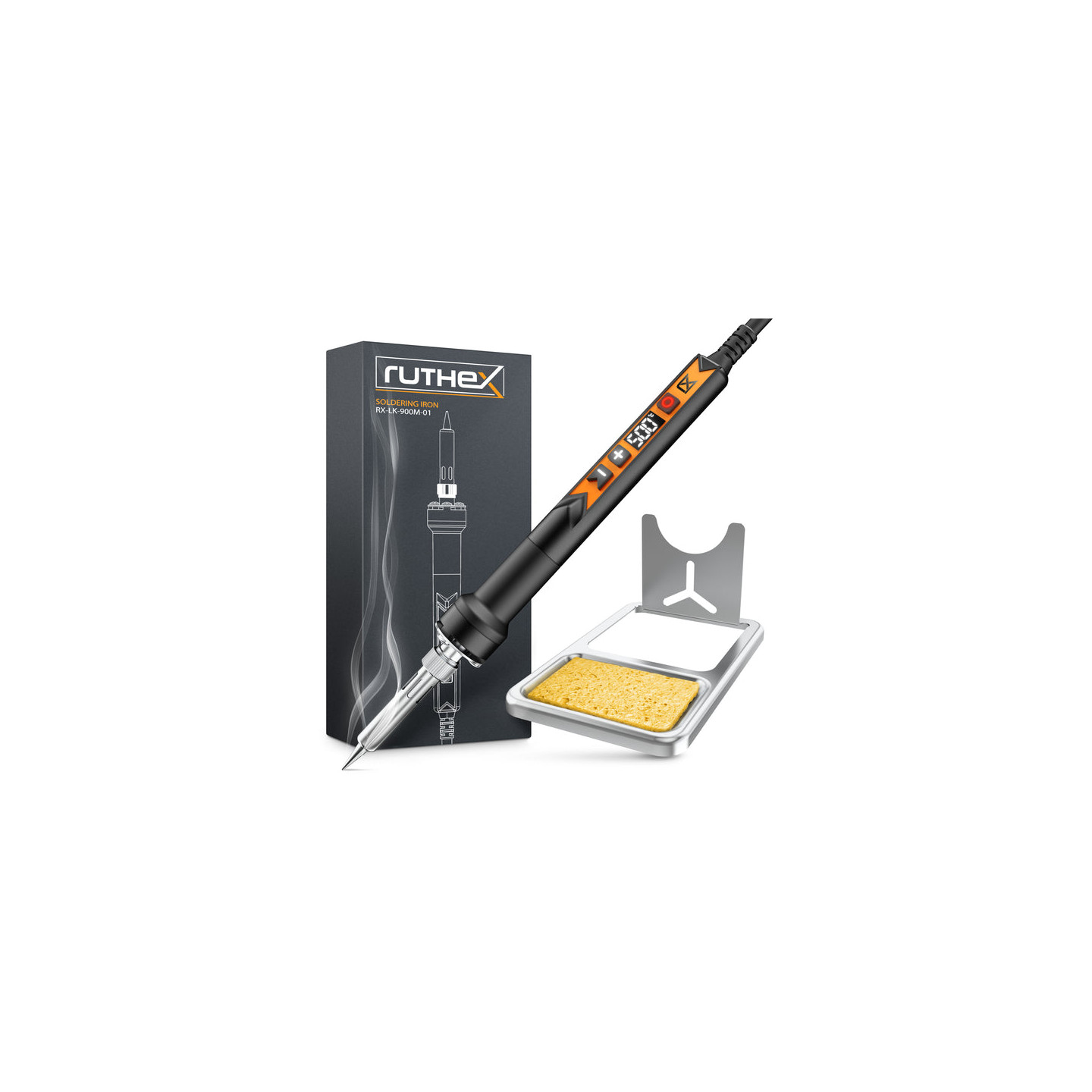 Ruthex 900M LED Display Soldering Iron
