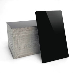 View product xTool Glossy Black Aluminum Business Cards (300pcs)