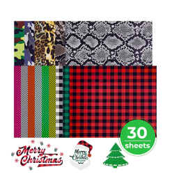 View product xTool Patterned Heat Transfer Vinyl - 30-pack