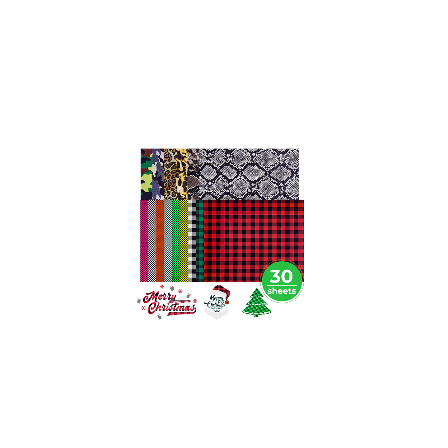 xTool Patterned Heat Transfer Vinyl - 30-pack