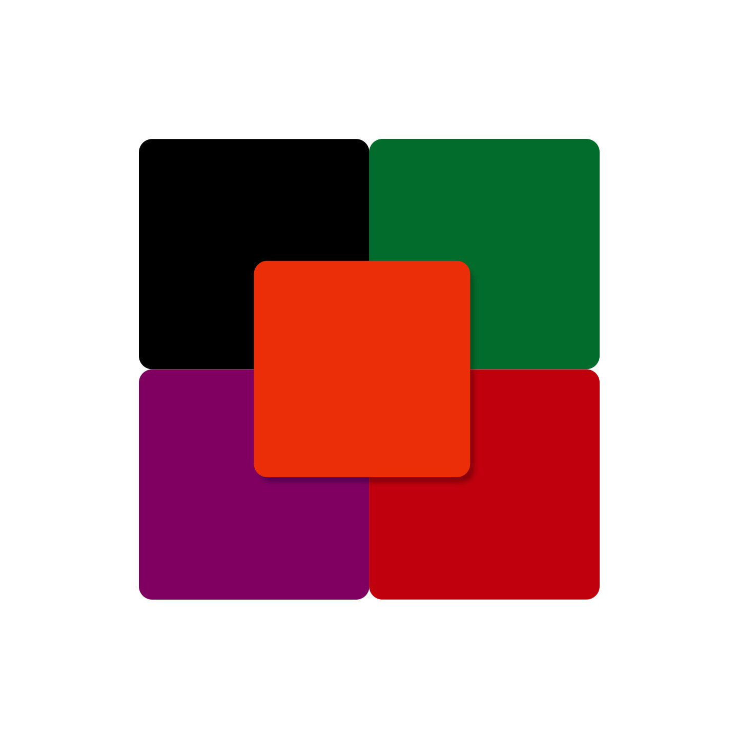 Creality Falcon Series Opaque Glossy Colorful Acrylic Sheets 200 x 200 x 3mm - 10pcs