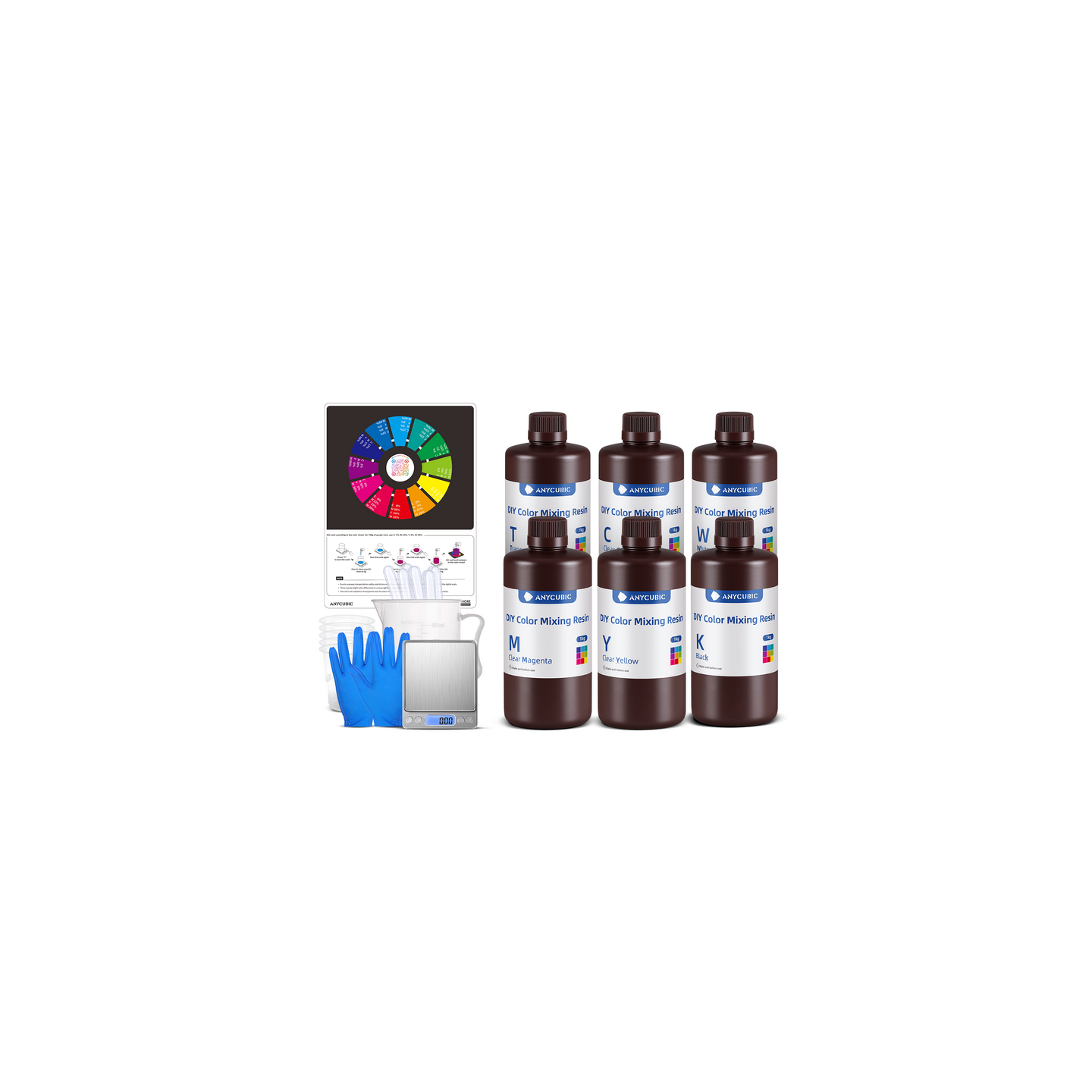 Anycubic DIY Color Mixing Resin