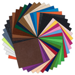 View product LOKLiK Felt Sheet Bundle 1.0 mm - Mix Color - 42 pack