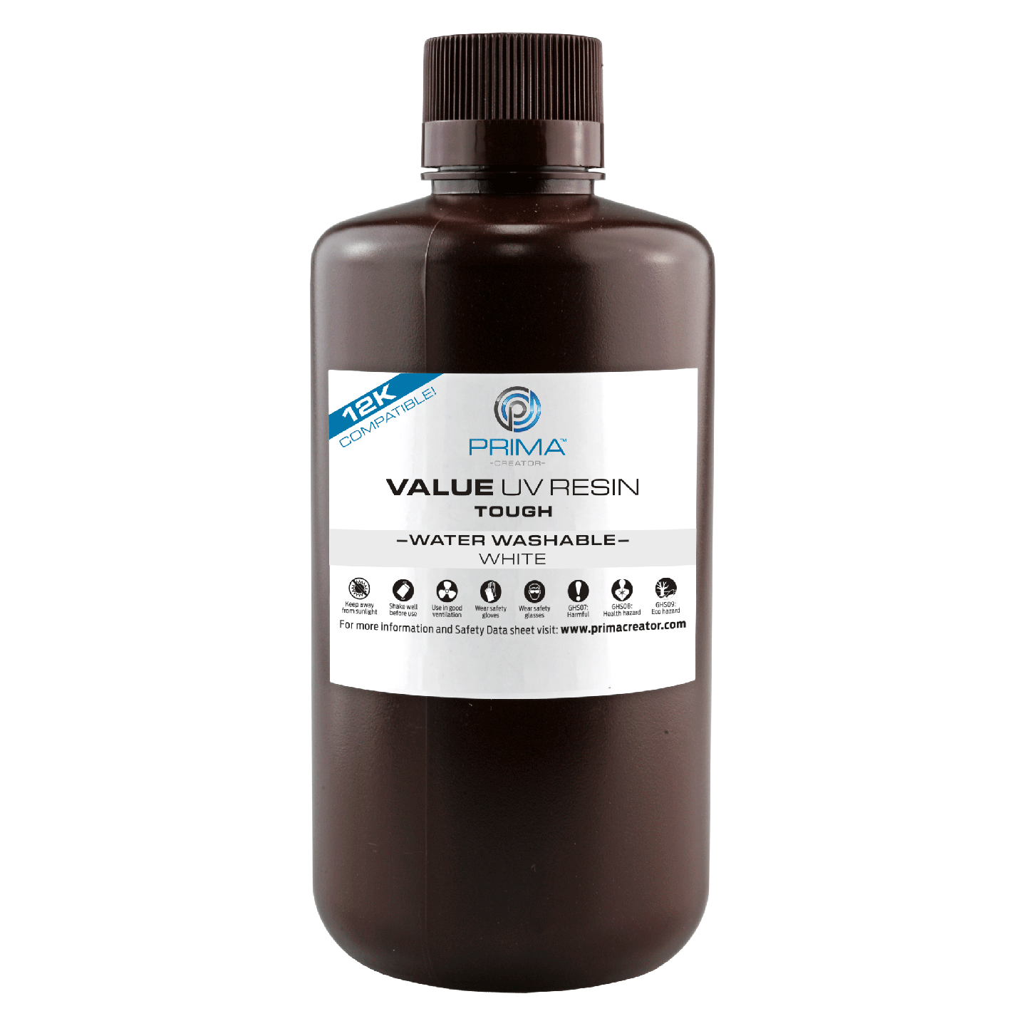 PrimaCreator Value Tough (ABS Like) Water Washable UV Resin - 1kg