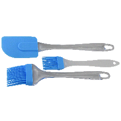 View product Silicone Spatula and Brush Set - 3 pcs