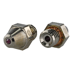View product PrimaCreator Raise3D Pro2 Plated Copper Ruby Nozzle 0,4 mm - 1 pcs