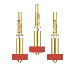 View product E3D RapidChange Revo™ Brass 1.75mm 0.4mm Triple Nozzle Pack