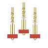 E3D RapidChange Revo™ Brass 1.75mm 0.4mm Triple Nozzle Pack
