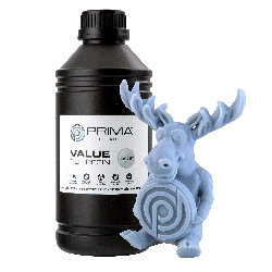 View product PrimaCreator Value UV / DLP Resin - 1 kg - Light Grey