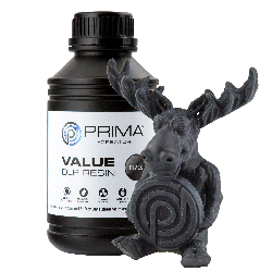 View product PrimaCreator Value UV / DLP Resin - 500 g - Black