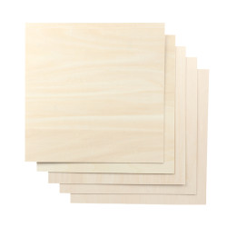 View product Snapmaker Basswood Sheet-A250 / 200x200x1,5mm / 5-pack